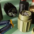 Battery_Case_11.jpg Battery Containers, AA/AAA, Army Grade, Waterproof, Screw Cap