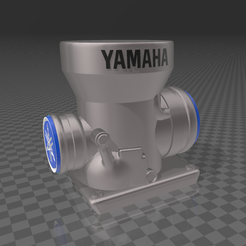 3D-Builder-26_1_2023-20_59_19.png Fichier STL carburateur yamaha・Plan pour imprimante 3D à télécharger