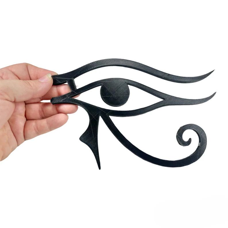 EyeOfRa3.jpg Fichier STL Œil de Rê, Œil d'Horus, symbole égyptien・Plan à imprimer en 3D à télécharger, drakoniccreations