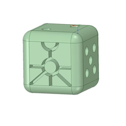 🎲 Necron dice warhammer 40k・Free STL File for ・Cults