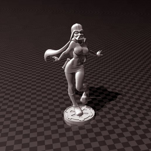 Star Wars - Miss Darth Vader ⭐ 3D model