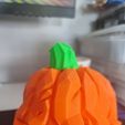 Pumpkin Skull - Low Poly