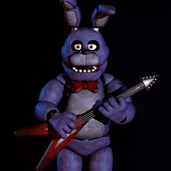 STL file Freddy Foxy Bonnie Chica FIVE NIGHT AT FREDDY'S book