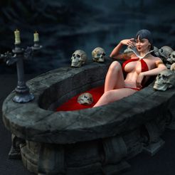 1.jpg Файл STL Vampirella・Дизайн 3D принтера для загрузки