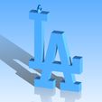 LA-Logo_SH.jpg LA Dodgers Keychain