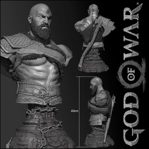 kratos 3D model