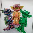 Flexy Goblin Print In Place No Support Cute Articulated