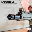 3DTAC_Compensators_Kobra_Demo.png 3TAC / Airsoft Compensators / Pack-3 (3 Models Included)