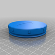 Turntable_rotating_plate_3DBenchy_footprint_-_3DBenchy.com.png Free STL file Smartphone Photo Studio for #3DBenchy and tiny stuff・3D printer design to download