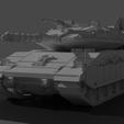 Mine002.png Merkava IV 3D print model