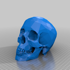 57c5c726-3ee7-4a74-836f-f98835a06148.png Low Poly Skull