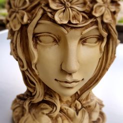 2.jpg Greek Godess Vase / Flower pot
