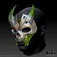 GHOST-CONDEMNED-MASK-08.jpg Ghost Condemned Operator Simon Riley Mask - Call of Duty - Modern Warfare 2 - WARZONE - STL model 3D print file