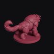 Beast_Golem_0007.jpg Beast Golem Cute Creature Figurine