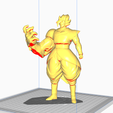 3.png Zamasu Half-Corrupted form 3D Model