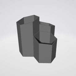 Lapicero.png Archivo STL Lapicero triple - decoración escritorio・Objeto para impresora 3D para descargar