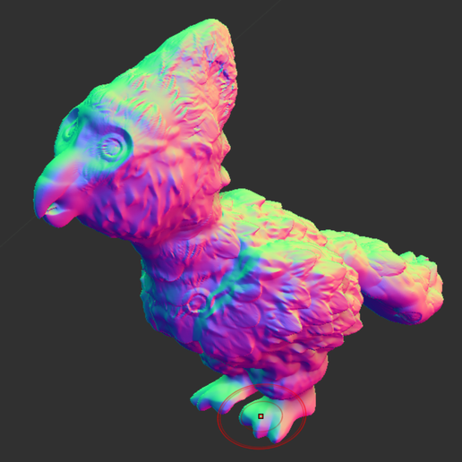 Harry Potter Baby Phoenix 3D model