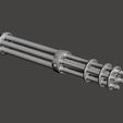 M134-A2_Vulcan_Minigun_Barrel.jpg M134-A2 Vulcan Minigun Set for Action Figures 3D print model