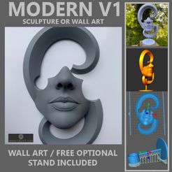 CULTS_MODERN.jpg MODERN v1 wall art or sculpture