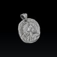 rer87g45gfdv.jpg Old Coin Pendant 3D print model
