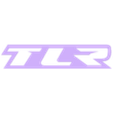 TLR logo for stand.STL Rc Pit Stand Race Stand. Rc Car TLR