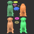 Partes.png Lowpoly labrador with collar