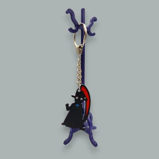 IGRIS-BASE.jpg Igris Keychain - Solo Leveling (3D model for printing without supports)