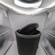 PXL_20240428_172741785.jpg Waste garbage can with rotating lid - Vase mode - Print-in-place