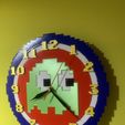tempImagevABkJK.jpg Retro clock PACMAN 8 bits