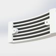 tres.JPG Archivo STL Rejilla nariz Vespa PX・Objeto imprimible en 3D para descargar