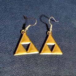 Triforce-Earrings-D-1256x942.jpg Free STL file Triforce Earrings with Beveled Edges・Object to download and to 3D print, lyl3