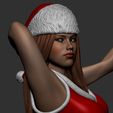 013.jpg Santa girl 3D print model Free