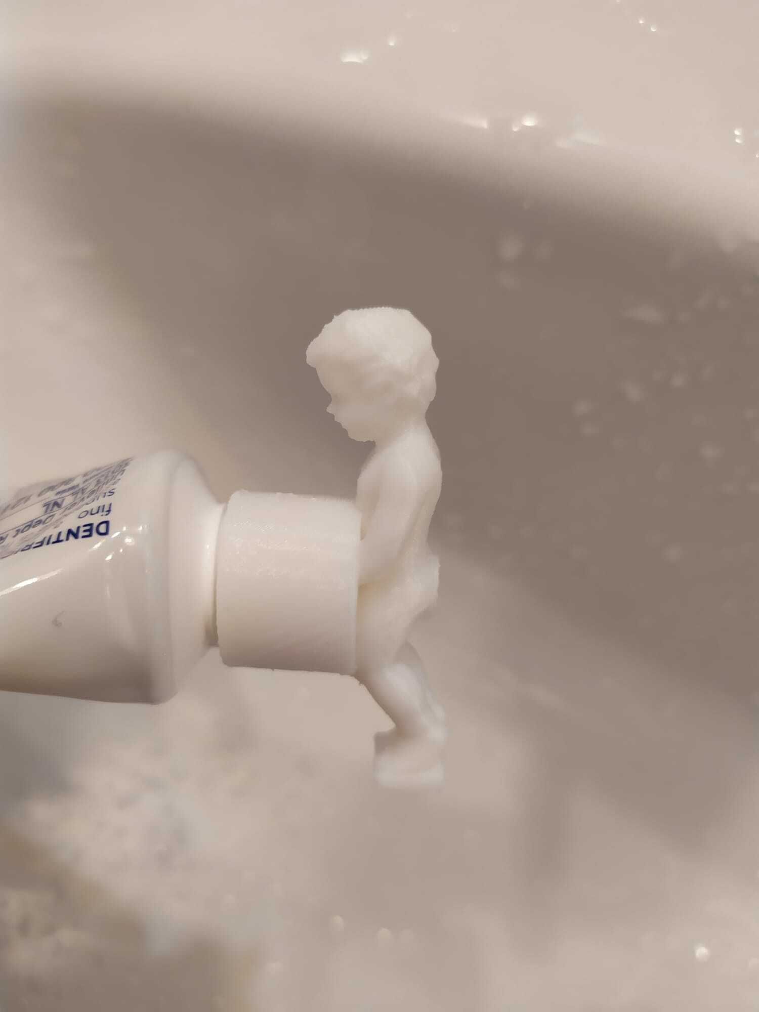pooper-boy.jpeg Download STL file pooper boy toothpaste • 3D printable model, Albin3D