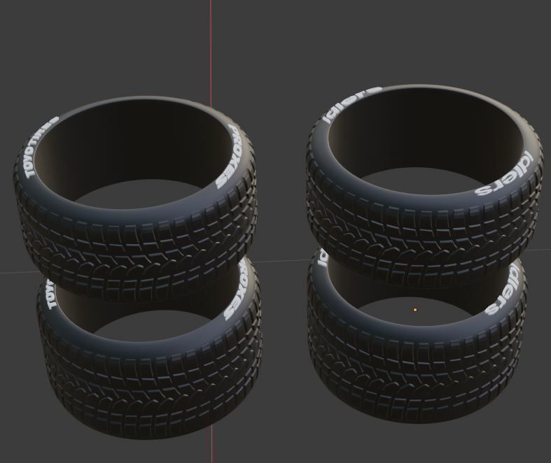 b2.JPG STL file RWB Style BBS 993 Front and Rear Set: Wheel, Tires and BRAKES!・3D print model to download, BlackBox