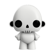 Front.png Customizable Death Hug 3D Printable Art Toy: Royalty-Free Figure for Personal & Commercial Use