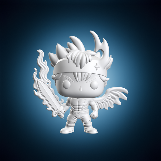 Clover Asta Anime Figure Miniature