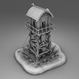 4.png Early Medieval Towers 1 - Forest tall observation post