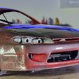 fe a A CRN Nissan S15 widebody