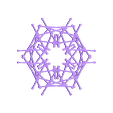 Snowflake Small 072.stl 100 copos de nieve