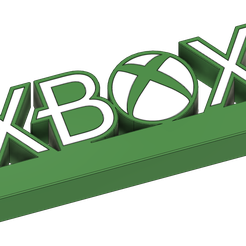 Xbox-Logo.png Download STL file Xbox Big Logo • 3D print design, Upcrid