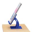 11.jpg Free STL file Cell phone stand-2・3D printable design to download