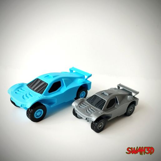 Rally car Century buggy - print in place - 3D model önizlemesi