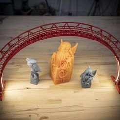 arche_simple-small-led.jpg Archivo 3D Arco LED de 60 cm (para impresoras de resina)・Objeto imprimible en 3D para descargar