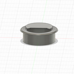 Free STL file Wall cable grommet and cover plate 🔌・3D printable