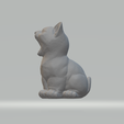 2.png Cat Meow Decoration 3D print model