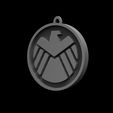 Shield REND.jpg Marvel Superhero Logo Keychains Pack