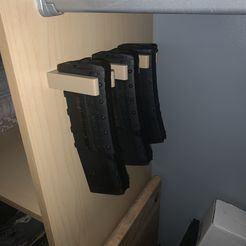 76325CE9-E147-4DA4-8E44-CBCAA156E061.jpeg AR 15 Magazine Wall Holder