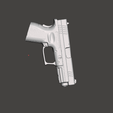 xd400.png Springfield XD 40 Real Size 3d Gun Mold