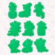 main.png Halloween dragons cookie cutter set of 9