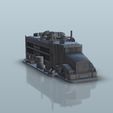 3.jpg Post-apocalyptic Truck shelter - Flames of war Bolt Action Warhammer 40 000 Science fiction SF 40k Star Wars Legion Warhordes Grimdark Confrontation